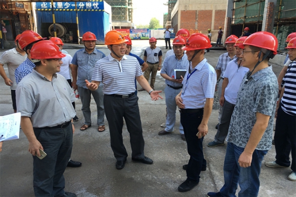 G20峰會環(huán)境質(zhì)量保障省級督查組蒞臨南城壹號督查指導工作